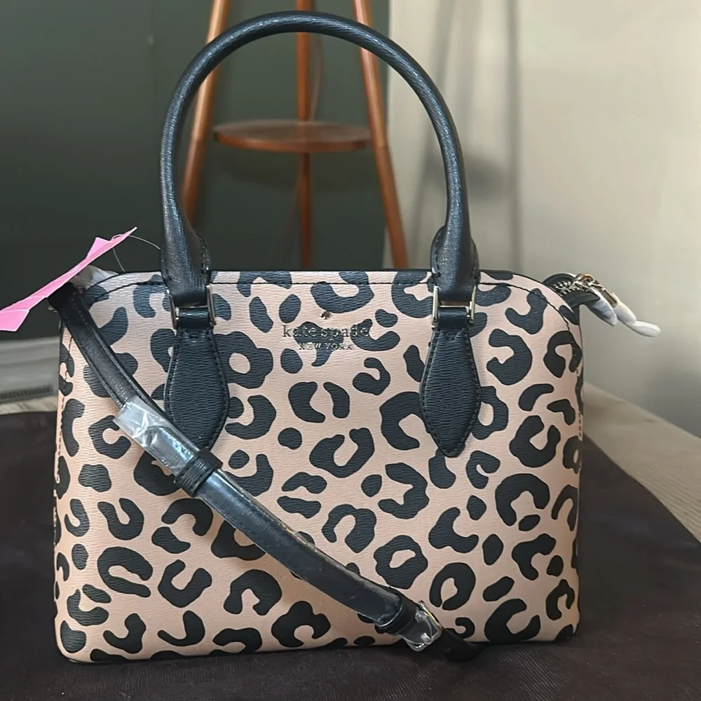 Kate Spade Leopard Satchel 🐆 - Picture 6 of 6